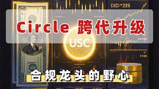 AWS + Visa的合体怪兽现身！Circle 开启“卖服务”跨代升级，这匹合规龙头正瞄准1.9万亿美金的深水市场！#股票#美股#投资