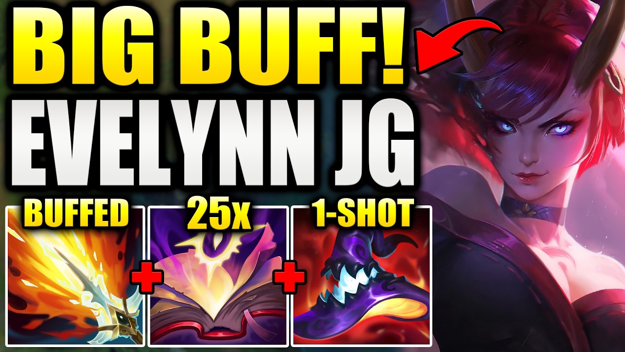 Riot Just Buffed Lich Bane TIME FOR EVELYNN JUNGLE! - YouTube