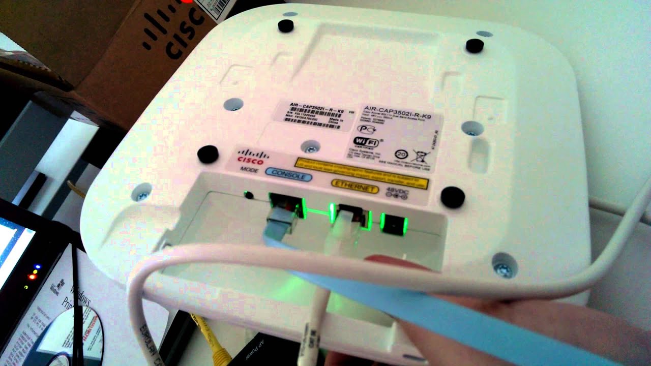 Cisco wifi point at my work - YouTube