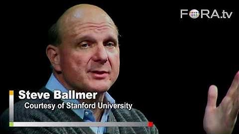 Steve Ballmer: Microsoft 