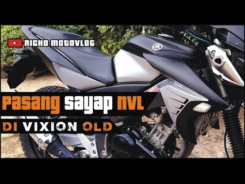 Memasang sayap nvl PNP di vixion old YouTube