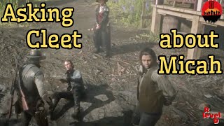 Interrogating Cleet About Micah In Strawberry