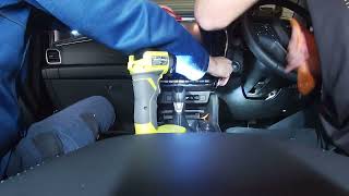 2021 Isuzu MU-X Head Unit Removal