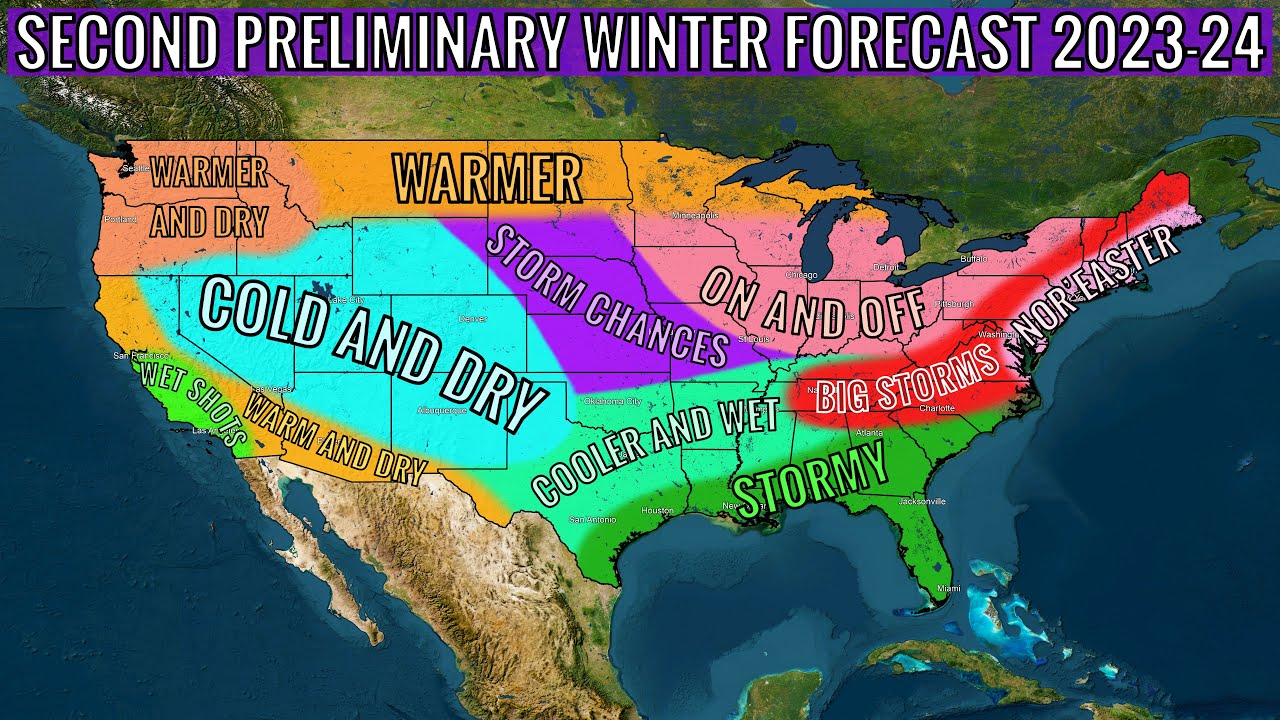 Second Preliminary Winter Forecast 2023 YouTube