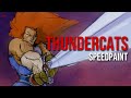 Speed painting your favorite 90s cartoons  lionos thundercats