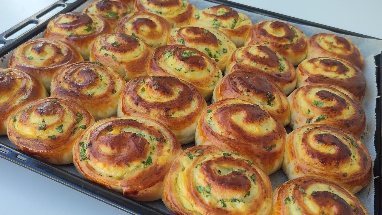 💯 ÖYLE LEZZETLİ OLDU Kİ, PİŞTİĞİ ANDA BİTTİ 👌🏿NEFİS POĞAÇA TARİFİ 