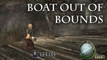 Boat out of bounds [Resident Evil 4: HD]