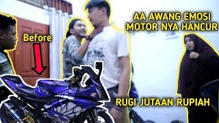 HANCURIN MOTOR AA AWANG SAMPE NGAMUK