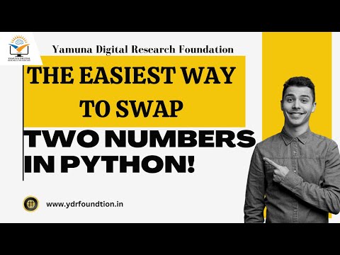 🔴 Easiest way to swap two numbers in Python! 🤯