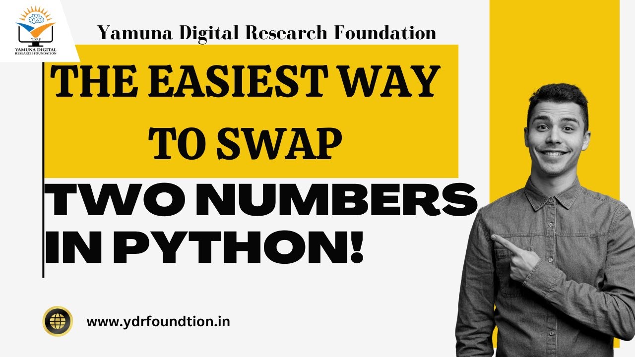 🔴 Easiest way to swap two numbers in Python! 🤯 - YouTube