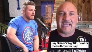 Pat Mcafee Reacts To Jay Glazers Big, Big News