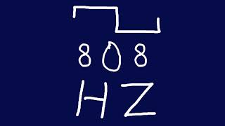 808 hz square