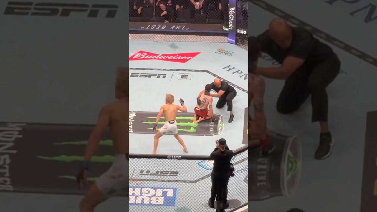 Tatsuro Taira TKO’d Brendon Moreno at the UFC 323