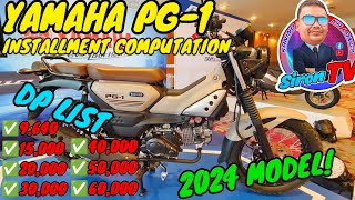 YAMAHA PG 1 | 2024 MODEL | INSTALLMENT PRICE COMPUTATION