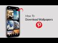 How To Download Wallpaper From Pinterest?