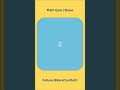 Math Quiz | Slope
