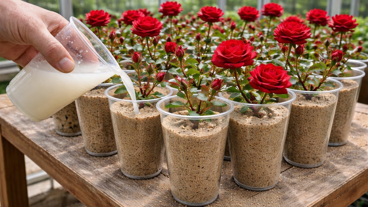 Всего одна чашка! И вдруг розовая ветвь пускает корни и расцветает как сумасшедшая!