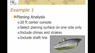 Orca3D Speed/Power Calculation Demonstration