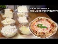QUAL E&#39; LA MOZZARELLA MIGLIORE PER LA PIZZA? PROVIAMOLE TUTTE!