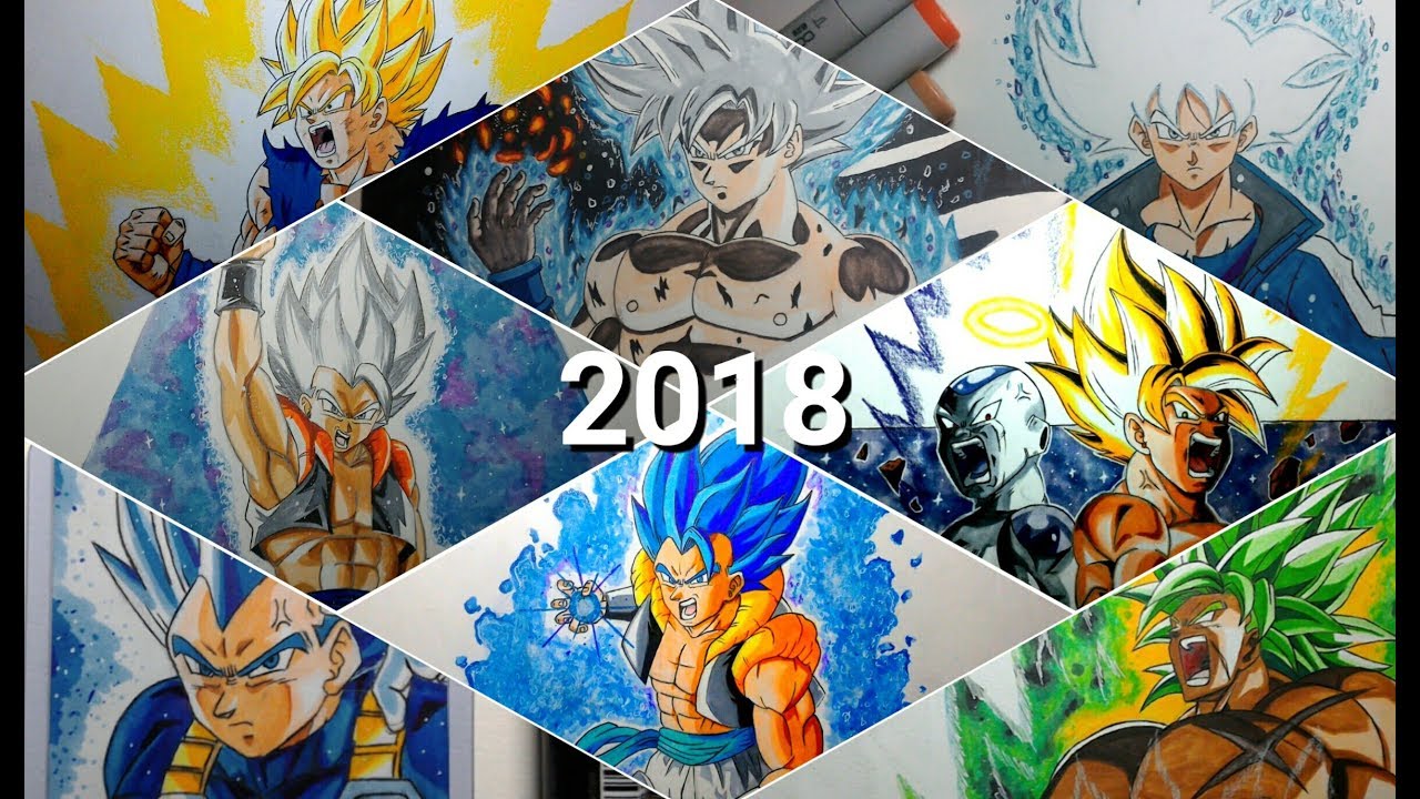 All my Drawings 2018 - YouTube