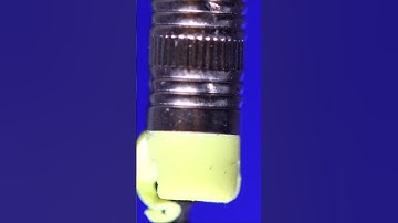 Screw from eraser - close up asmr #asmr #macro #macroobjectsatisfying