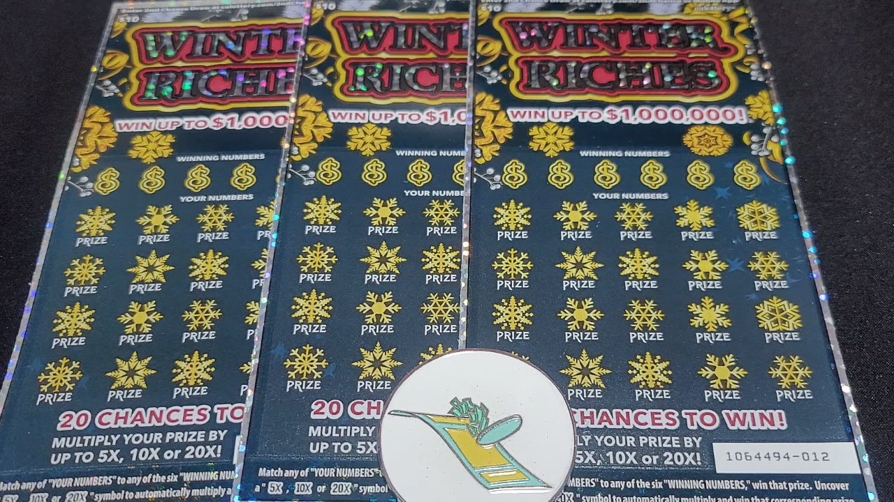 Happy Holidays! Winter Riches! CA Scratchers! 3 10 Ticket Session