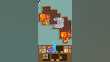 Funny Puzzle Cats 97 - Gameplay Walkthrough (iOS & Android) #shorts