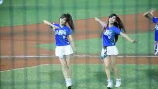 20141018 中職25年總冠軍賽G1 賽後OREA---伊伊&MIA&小茶