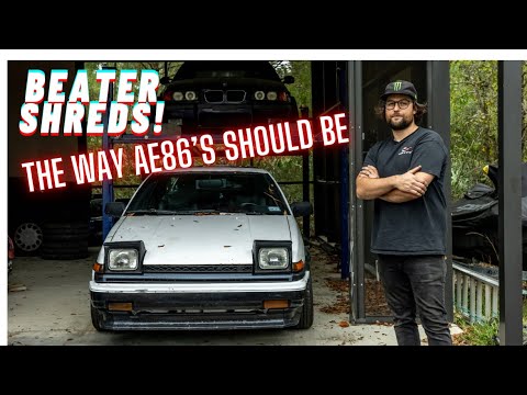 What It’s Like To SHRED A Simple AE86! Low Power Can Be MORE FUN!