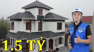 CỰC PHẨM Ngôi Nhà 2 Tầng Mái Nhật Hiện Đại Trị Giá 1.5 Tỷ Nhà Anh Thắng Tại Sóc Sơn - Hà Nội