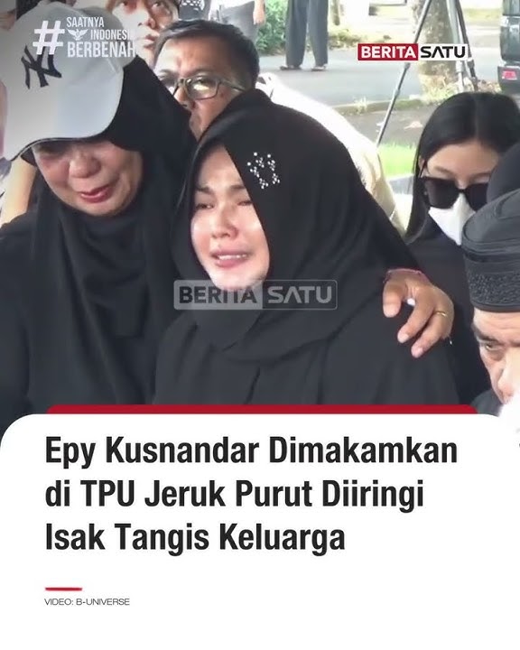 Epy Kusnandar Dimakamkan di Taman Pemakaman Umum (TPU) Jeruk Purut #beritasatu