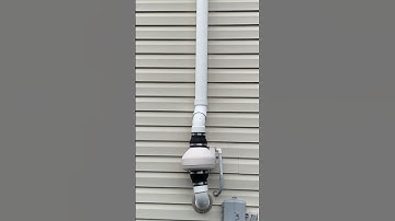 Is dit radonsysteem verkeerd geïnstalleerd?