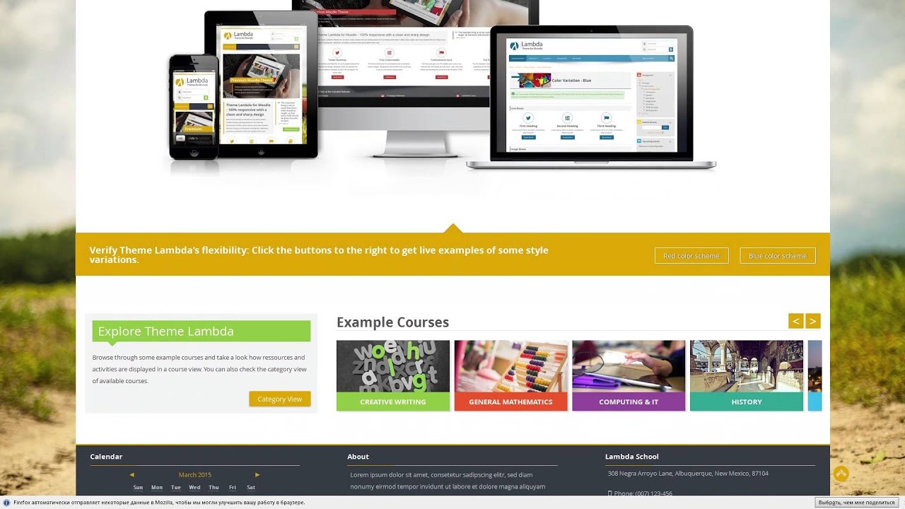 lambda responsive moodle theme youtube moodle templates