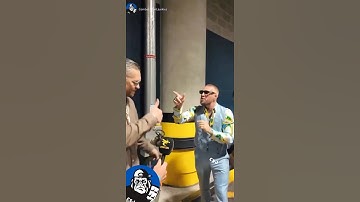 Oleksandr Usyk meeting Conor McGregor 😂