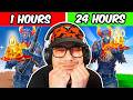 Playing Fortnite for LITERALLY 24 hours…