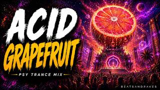 🍊 Acid Grapefruit | Psy Trance Mix 2026 🚀 Psychedelic Festival Journey