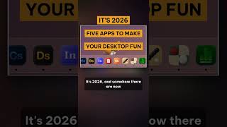 It's 2026 and five apps exist just to make your desktop fun #macapps #getapps