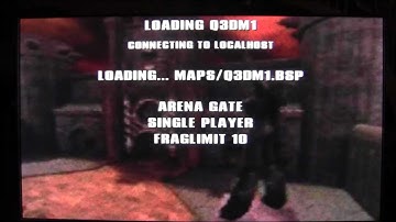 Raspberry Pi Tutorial : Quake 3 installation and a look at it running on mine :o)
