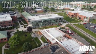 Trine Student Design Center - Concrete Boom Pour