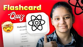 Build a Flashcard Quiz App in ReactJS 🔥 | Full Project Tutorial for Beginners (2025)