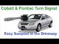 Cobalt &amp; Pontiac Turn Signal Easy Replacement in the Driveway