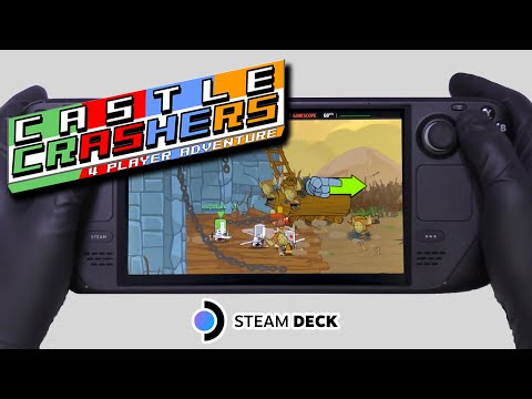 Castle Crashers | Steam Deck Gameplay | Steam OS