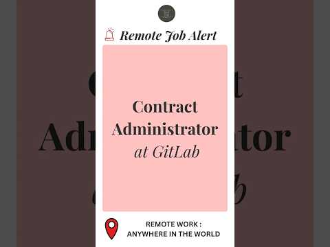 Remote Contract Administrator Jobs
