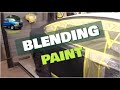 Auto Body Spot Repair: Blending Metallic Car Paint w/o Tiger Stripes / Mottling