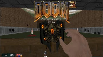 Doom 3 Models Pack 2024 Weapons showcase