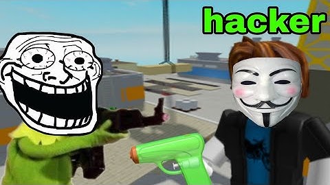Hacker breaks the whole sever?? (Roblox Arsenal)
