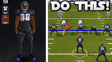 DO THIS! HOW TO CUSTOMIZE UNIFORMS IN MADDEN MOBILE 25