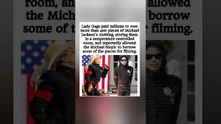 Lady Gaga’s Treasured Michael Jackson Collection Loaned for Biopic #shorts