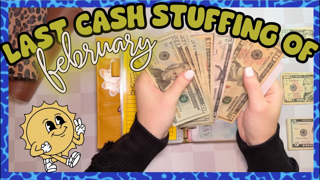 Last Cash Stuffing of FEBRUARY!!! $500 into Sinking Funds & High Priority Binders! *Cash Envelopes*