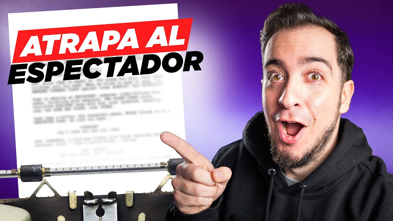 10 PRIMEROS PASOS para escribir un GUION CINEMATOGRÁFICO